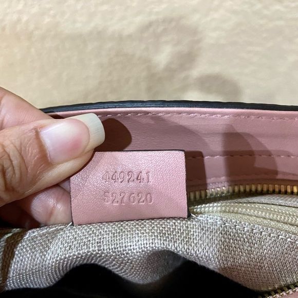 Authentic Gucci Guccisima Crossbody Handbag Light Pink - Picture 16 of 16
